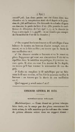 Concours général de 1872.