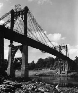 Lézardrieux. Brücke (vor 1961)