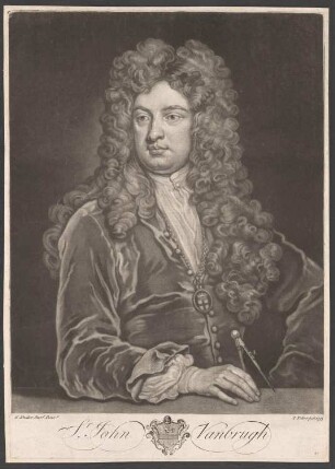 Porträt Sir John Vanbrugh (1664-1726)