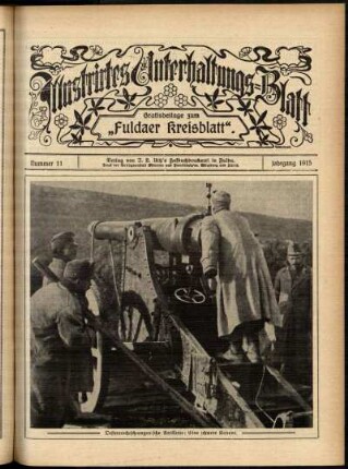 Ausgabe vom Sonntag, den 14. März 1915.