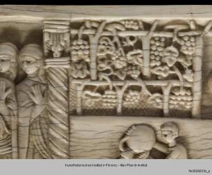 Gott segnet Noah und seine Familie und Noah als Weinbauer - SA08