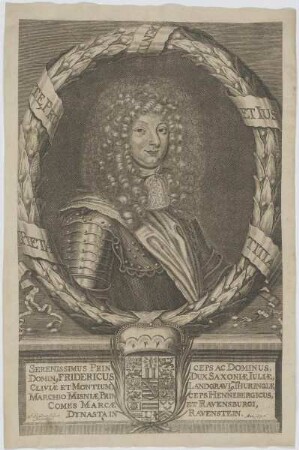 Bildnis des Herzogs Friedrich I. zu Sachsen-Gotha und Altenburg
