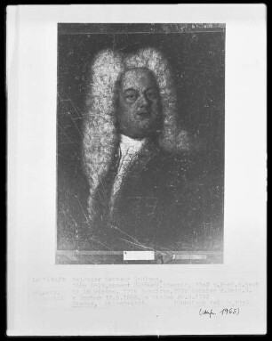 Bildnis Melchior Dethmar Grolmann (1668-1722)