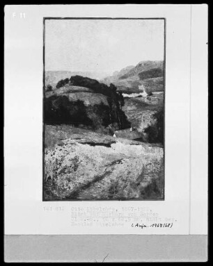 Ansicht der Stadt Marburg von Norden