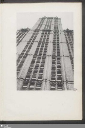 Woolworth-Building / Schrägaufnahme