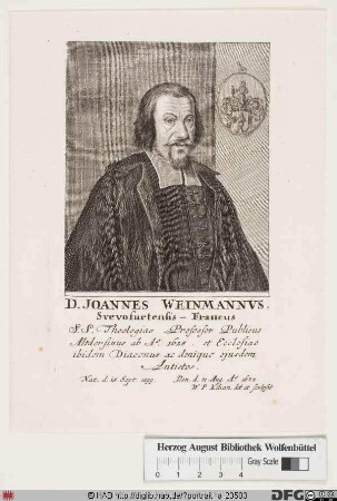 Bildnis Johann Weinmann