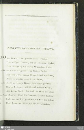 Vier Und Zwanzigster Gesang