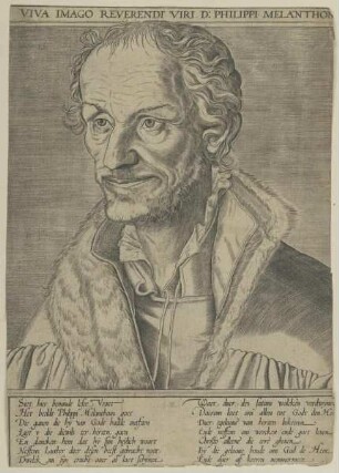 Bildnis des Theologen Philipp Melanchthon