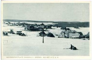 Zinnwald. Wintersportplatz Zinnwald