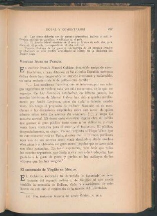 El centenario de Virgilio en México