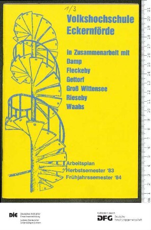 Programm Jahr 1983/1984