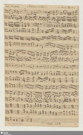 Violino secundo