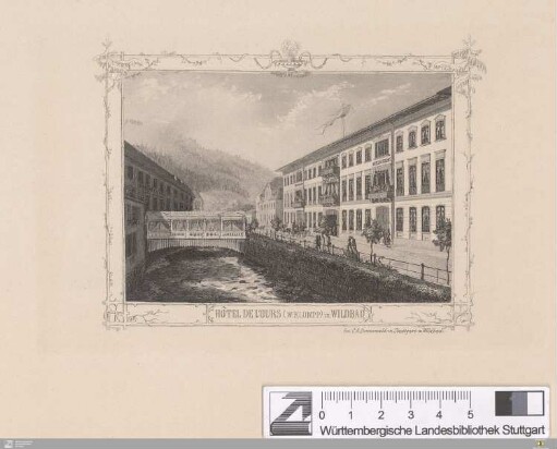 Hôtel de L'Ours (W. Klumpp.) in Wildbad