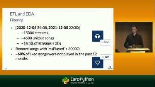 Build your own Playlist Recommender System with Python using your GDPR Data
