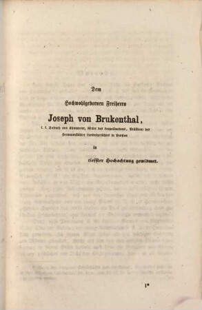 Maria Theresia und Freiherr Samuel von Brukenthal : Eine Studie. Mit dem Abdruck der Handschrift Maria Theresia's und Brukenthals und dem Portrait des Freiherrn
