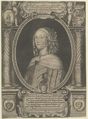 Bildnis der Anna Maria zu Sachsen-Weißenfels