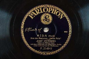 Aida : Arie des Radames; "Holde Aida" / (Verdi)