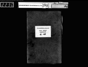 Zählung der freiwilligen Jäger des Kreises während der Befreiungskriege 1813-1814