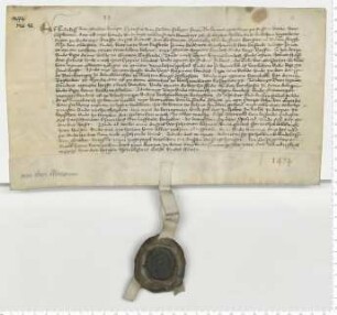 Lehnbrief des Knappen Ludeleff van Salder für den Braunschweiger Bürger Hinrik van Lafferde.