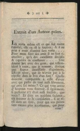 Extrait d'un Auteur paien