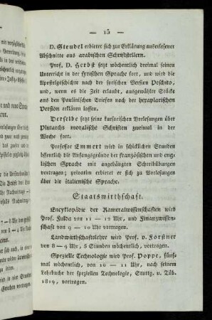 15-16, Staatswirthschaft