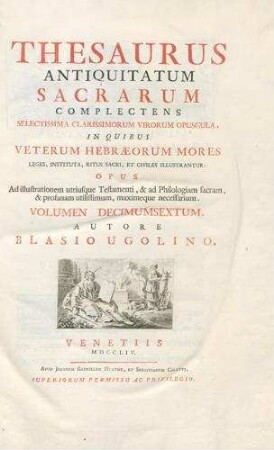 In: Thesaurus Antiquitatum Sacrarum ; Band 16
