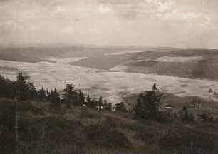 Erzgebirge. Blick vom Fichtelberg