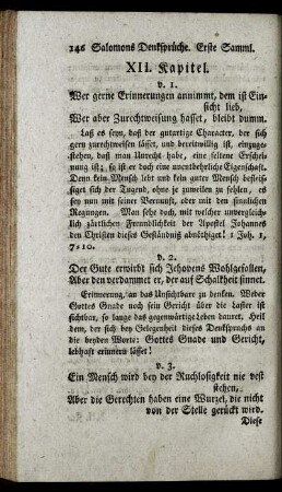 XII. Kapitel.