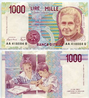 Italien, 1.000 Lire
