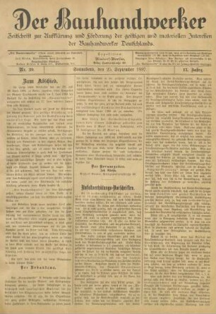 25. September 1897, Nr. 39