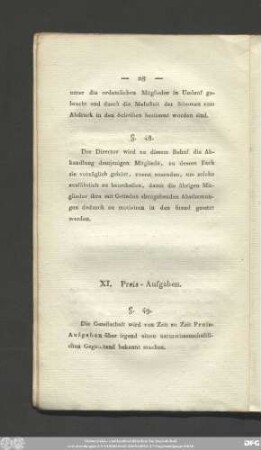 XI. Preis-Aufgaben.