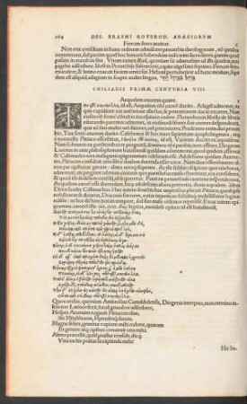 Chiliadis Primae Centuria VIII