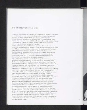 Dr. Andrew Grapengeter