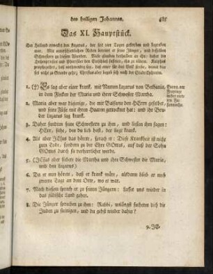 485-506, Das XI. Hauptstück - Das XIV. Hauptstück