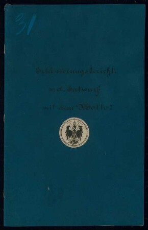 Reichstag, Berlin Zweiter Wettbewerb: Erläuterungsbericht