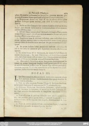 Decas III.