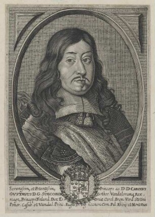 Bildnis des Carolvs Gvstavus, König von Schweden