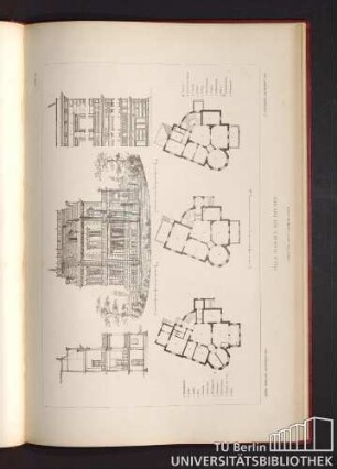 Tafel 25. Villa Niemann bei Berlin