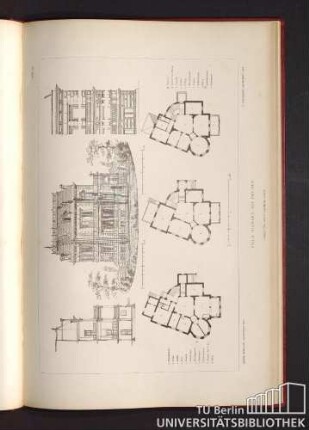 Tafel 25. Villa Niemann bei Berlin