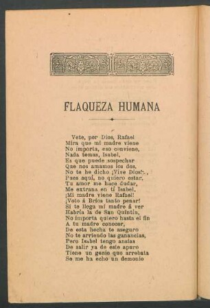 Flaqueza humana