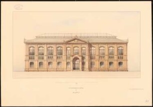 Stadtbibliothek, Bremen: Ansicht 1:100