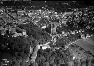 Bad Homburg v.d. Höhe, Schloss, Erlöserkirche und St. Marien