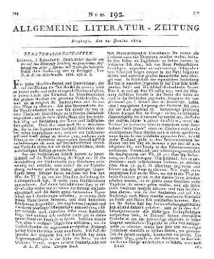 Spaur, F. v.: Ueber die Pflicht des Staates, die Arbeitsamkeit zu befördern, die Betteley abzustellen und die Armen zu versorgen. Salzburg: Mayr 1802