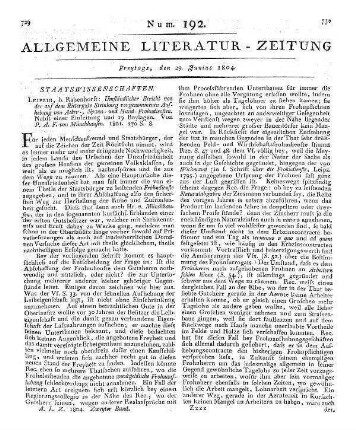 Spaur, F. v.: Ueber die Pflicht des Staates, die Arbeitsamkeit zu befördern, die Betteley abzustellen und die Armen zu versorgen. Salzburg: Mayr 1802