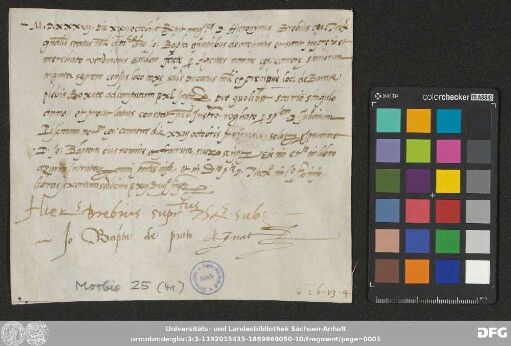 [Halle (Saale), Universitäts- und Landesbibliothek Sachsen-Anhalt, Morbio 25 (41)]