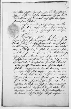 Abschrift des preußischen Patentbriefs