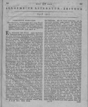 Erläuterungen über einige Grundbegriffe der Würtembergischen Landes-Grund-Verfassung. Nach dem Geist und den Folgen des Tübinger Vertrags von 1514. Mit Anwendung auf die neuesten Verhältnisse. [S.l.] 1816