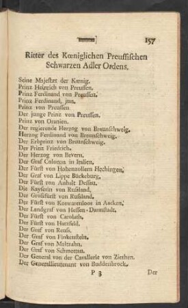 Ritter des Koeniglichen Preussischen Schwarzen Adler Ordens