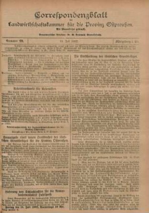 Nummer 29. 16. Juli 1902.