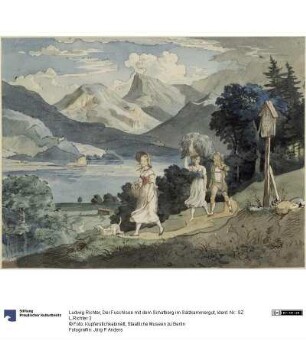 Der Fuschlsee mit dem Schafberg im Salzkammergut